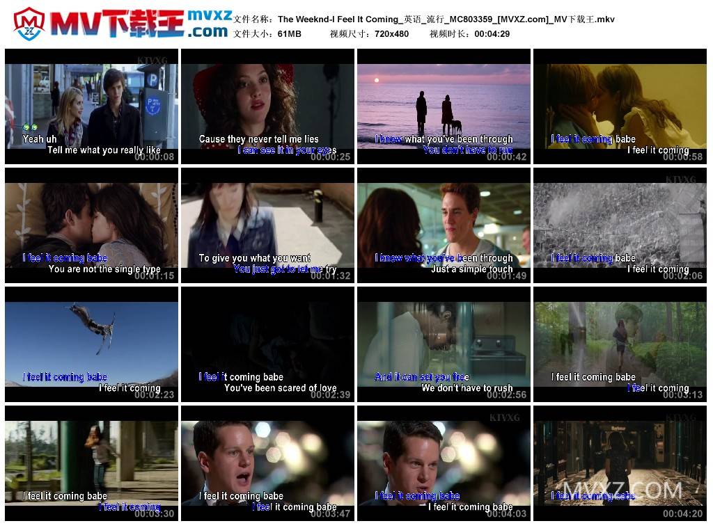 The Weeknd-I Feel It Coming_英语_流行_MC803359